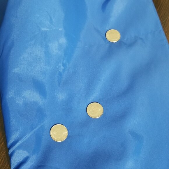 VTG AAmco S Shop Jacket Fleece Lined Auto Mechanic Grease Monkey Snap USA Patch - Picture 12 of 13